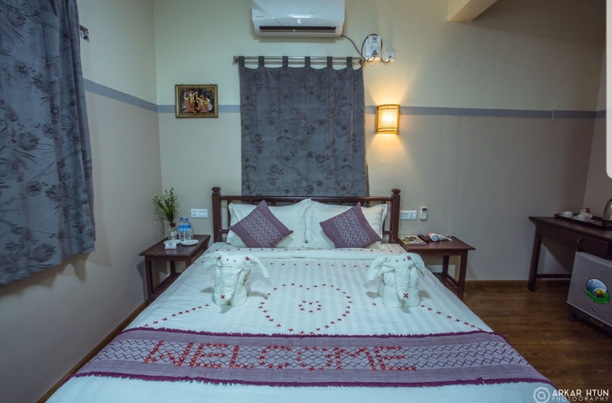 Hotel Nanda Garden à Bagan Extérieur photo